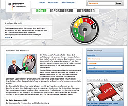 Screenshot der Webseite www.punktereform.de